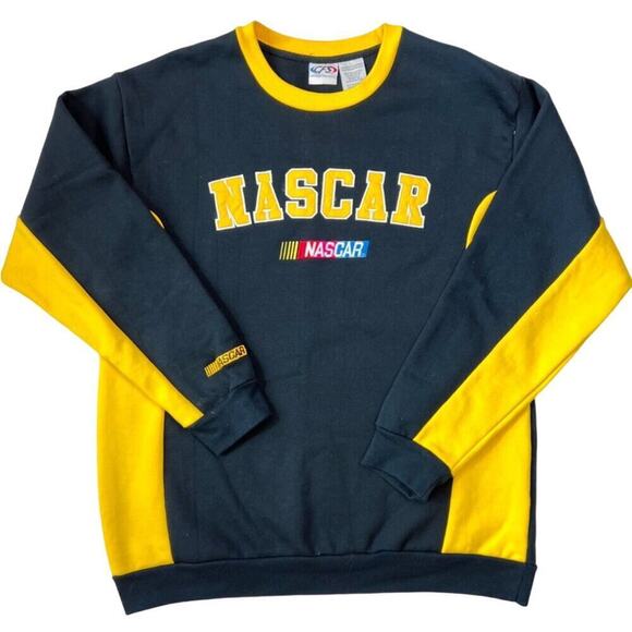 other Other - VINTAGE NASCAR Black/Yellow Sweatshirt Men's Size L